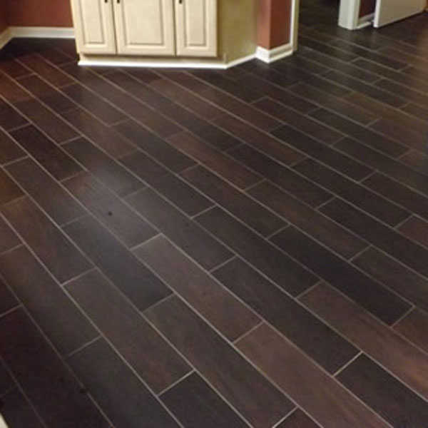 Plank tile flooring installation in Cumming GA