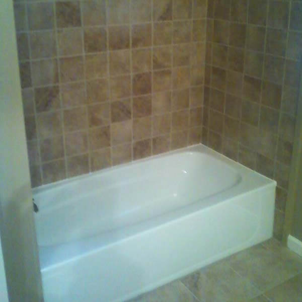 Bathroom tile installation in Roswell GA