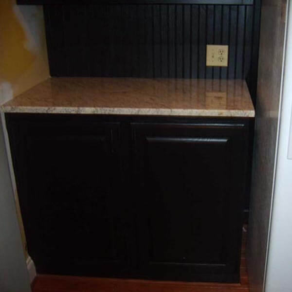 Custom cabinetry built for an Alpharetta GA kitchen remodel.